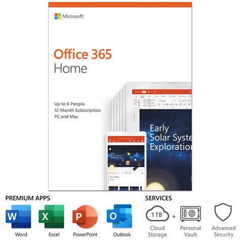 outlook 365 home